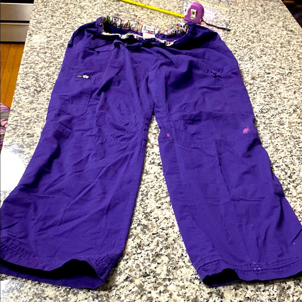 Scrub Purple Pants